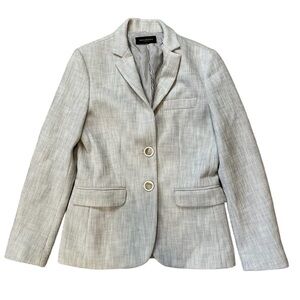 PIAZZA SEMPIONE Made In Italy Size 40 Suit Jacket Blazer Gray Women’s